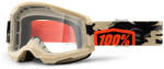 100% Motocross szemüveg 100% STRATA 2 Kombat bézs (tiszta plexiüveg)