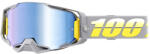  Motocross szemüveg 100% ARMEGA Komplex sárga-szürke (kék plexi)