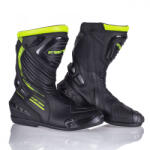 Street Racer Grid motoros csizma fekete-fluo sárga