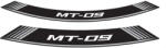 Puig Rim strip PUIG MT-09 9135P ezüst set of 8 rim strips