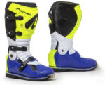 Forma Motorkerékpár cipő Forma Terrain Evolution TX fluo sárga-fehér-kék