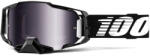 100% Motocross szemüveg 100% ARMEGA fekete (ezüst plexi)