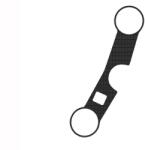 Puig Yoke protector PUIG NAKED 7406U szürke