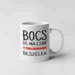  Bocs de ma csak a pinscheremmel beszélek bögre (bocs_de_ma_csak_a_pinscheremmel_bogre)