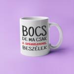  Bocs de ma csak a spánielemmel beszélek bögre (bocs_de_ma_csak_a_spanielemmel_beszelek_bogre)