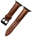 Ricardo Curea pentru Apple Watch, piele, maro, cataramă neagră (carcase 42/44/45 mm)
