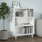vidaXL Servantă, alb extralucios, 69, 5x34x90 cm, lemn prelucrat (812246) Comoda