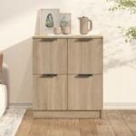 vidaXL Servantă, stejar sonoma, 60x30x70 cm, lemn prelucrat (811100) Comoda