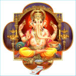 Bindu Mandala Ablakmatrica - Ganesha