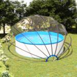 vidaXL Cupolă pentru piscină, 500x250 cm (92797)