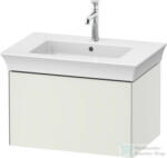 Duravit WHITE TULIP mosdó alá építhető függesztett 1 fiókos alsószekrény, 684 x 458 mm, White Satin Matt Lacquer WT424103636 (WT424103636)