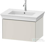 Duravit WHITE TULIP mosdó alá építhető függesztett 1 fiókos alsószekrény, 684 x 458 mm, Nordic White Satin Matt Lacquer WT424103939 (WT424103939)