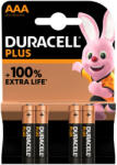 Duracell Plus Power Boost Alkáli AAA Mikro MN2400 Elem x 4 db (DNP-LR03-B4)