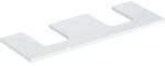 Geberit One mosdópult kivágással, két pultra ültethető tálformájú mosdóhoz 135x47 cm, magasfényű fehér 505.276. 00.1 (505.276.00.1) - szaniteronline