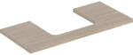 Geberit One mosdópult középső kivágással, pultra ültethető mosdóhoz 105x47 cm, tölgy 505.284. 00.5 (505.284.00.5) - szaniteronline