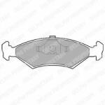 DELPHI Set placute frana, frana disc FORD FIESTA IV (JA, JB) (1995 - 2002) DELPHI LP204