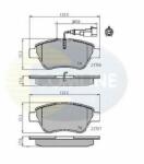 COMLINE Set placute frana, frana disc ALFA ROMEO MITO (955) (2008 - 2016) COMLINE CBP11702