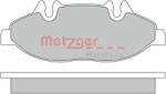 METZGER Set placute frana, frana disc MERCEDES VITO / MIXTO caroserie (W639) (2003 - 2016) METZGER 1170145