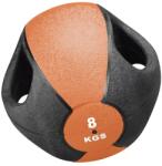  Trendy Esfera 8 kg medicinlabda 2 fogantyúval 6308 / narancssárga