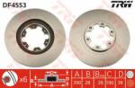 TRW Disc frana NISSAN PICK UP III (D22) (1997 - 2016) TRW DF4553
