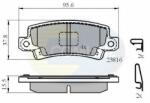COMLINE Set placute frana, frana disc TOYOTA COROLLA Combi (E12J, E12T) (2001 - 2007) COMLINE CBP3942