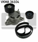 SKF Set curea transmisie cu caneluri OPEL VIVARO platou / sasiu (E7) (2006 - 2014) SKF VKMA 36104