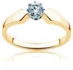 SAVICKI Triumph of Love eljegyzési gyűrű: kétszínű arany és gyémánt - savicki - 313 945 Ft