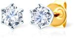 SAVICKI fülbevaló: kétszínű arany és gyémántok - savicki - 250 750 Ft