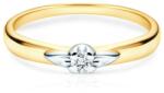 SAVICKI eljegyzési gyűrű: kétszínű arany és gyémánt - savicki - 223 470 Ft