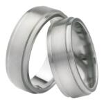 SAVICKI Esküvői karikagyűrűk: titán, lapos, 7 mm - savicki - 148 915 Ft