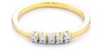 SAVICKI gyűrű: kétszínű arany cirkóniával - savicki - 122 790 Ft
