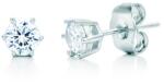 SAVICKI Fehérarany fülbevalók gyémántokkal - savicki - 443 250 Ft