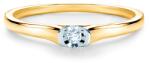 SAVICKI eljegyzési gyűrű: arany és gyémánt - savicki - 254 780 Ft