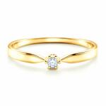 SAVICKI Triumph of Love eljegyzési gyűrű: arany és gyémánt - savicki - 141 910 Ft