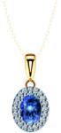 SAVICKI medál: kétszínű arany, kék zafír és gyémántok - savicki - 434 750 Ft