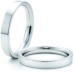 SAVICKI Esküvői karikagyűrűk: platina, lapos, 3 mm - savicki - 924 335 Ft