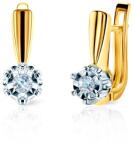 SAVICKI fülbevaló: kétszínű arany és gyémántok - savicki - 509 085 Ft