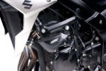 Puig Frame sliders PUIG PRO 5687N black with grey rubber