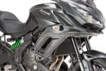 Puig Engine guards PUIG 7773N d 25mm fekete részére KAWASAKI Versys 650 2015-2026
