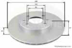 COMLINE Disc frana HYUNDAI ACCENT III (MC) (2005 - 2010) COMLINE ADC1077V