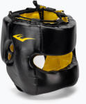 Everlast Articole de protecție cap pentru box pentru bărbați Everlast Elite Lea Headgear, negru, EV 720 M/L