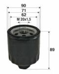 VALEO Filtru ulei JEEP CHEROKEE (XJ) (1983 - 2001) VALEO 586004