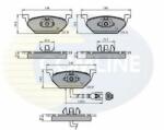 COMLINE Set placute frana, frana disc SEAT TOLEDO II (1M2) (1998 - 2006) COMLINE CBP1851