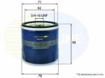 COMLINE Filtru ulei FIAT ALBEA (178) (1996 - 2009) COMLINE EOF049