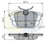 COMLINE Set placute frana, frana disc FIAT BRAVO I (182) (1995 - 2001) COMLINE CBP01012