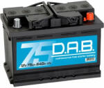 D.A.B 75Ah 470A left+