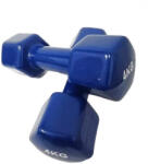 Dayu Fitness Set gantere epoxy 2 x 4 kg Dayu Fitness albastru (DY-PV-02-8-albastru)