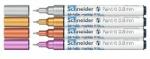 Schneider Акрилен маркер Paint-It 0.8мм 4 металикови цвята