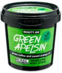 Beauty Jar Scrub Modelator pentru Corp, cu Cafea Verde si Ulei de Portocala Beauty Jar Green Apelsin 200 Grame