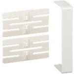 Schneider Electric Schneider ISM10306P OPTILINE 45 Takaróelem+2 toldó 140x55 mm, műanyag, polárfehér (ISM10306P)